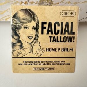 Groei Facial Tallow Honey Balm 4.23 ounces new in sealed box